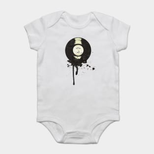 VINTAGE VINYL DRIP Baby Bodysuit